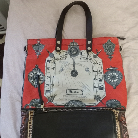 Dolce&Gabbana bag runway 2012 Vintage logo D&G canvas leather - Picture 10 of 16